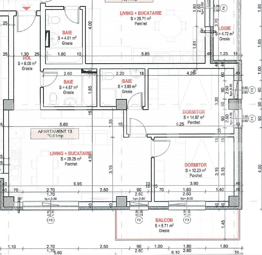 Apartament de vânzare 3 camere Centura - 103583AV | BLITZ Bistriţa | Poza1
