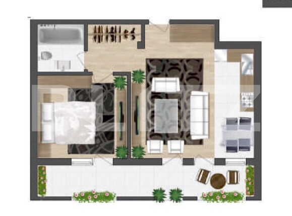 Apartament de vânzare 2 camere Independenței - 103847AV | BLITZ Bistriţa | Poza2