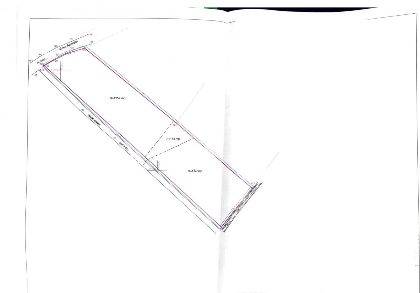 Teren de vânzare Centura - 106914TV | BLITZ Bistriţa | Poza1