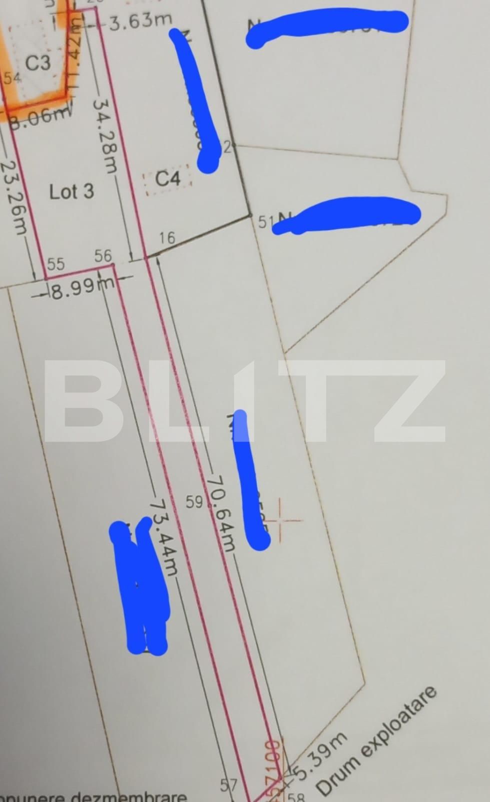 Teren de vânzare Exterior Vest - 107234TV | BLITZ Bistriţa | Poza2