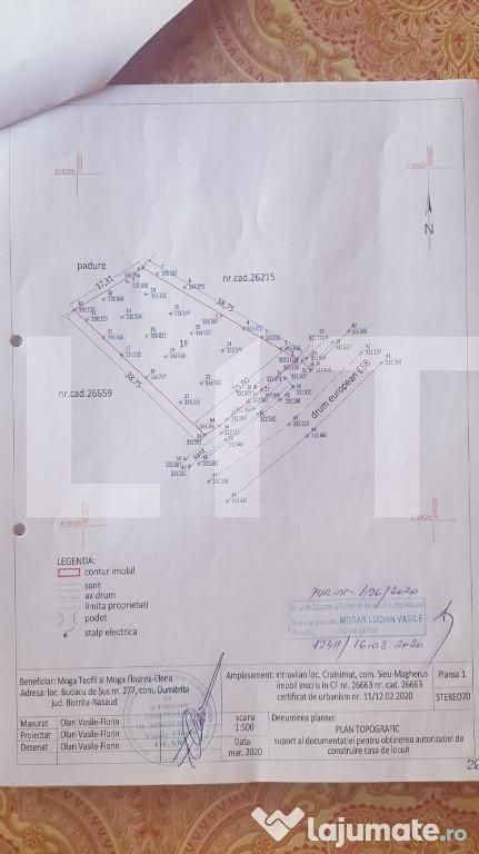 Teren de vânzare Viișoara - 107454TV | BLITZ Bistriţa | Poza2