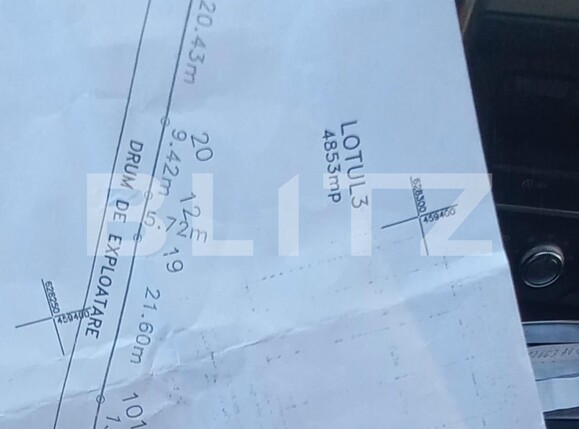 Teren de vânzare Exterior Vest - 111445TV | BLITZ Bistriţa | Poza1