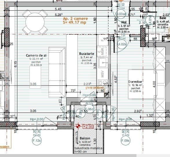 Apartament de vânzare 2 camere Calea Moldovei - 116709AV | BLITZ Bistriţa | Poza1