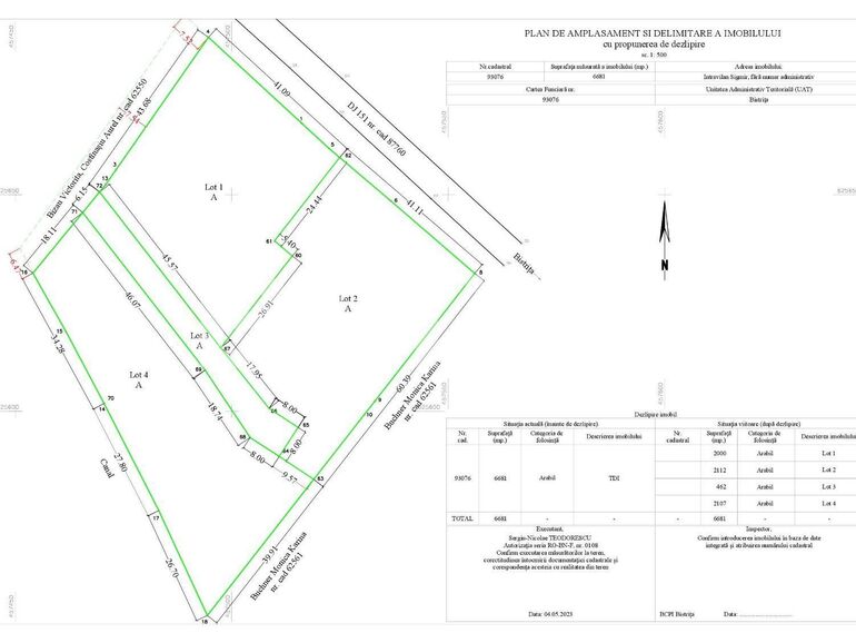 Teren de vânzare Periferie - 121330TV | BLITZ Bistriţa | Poza1