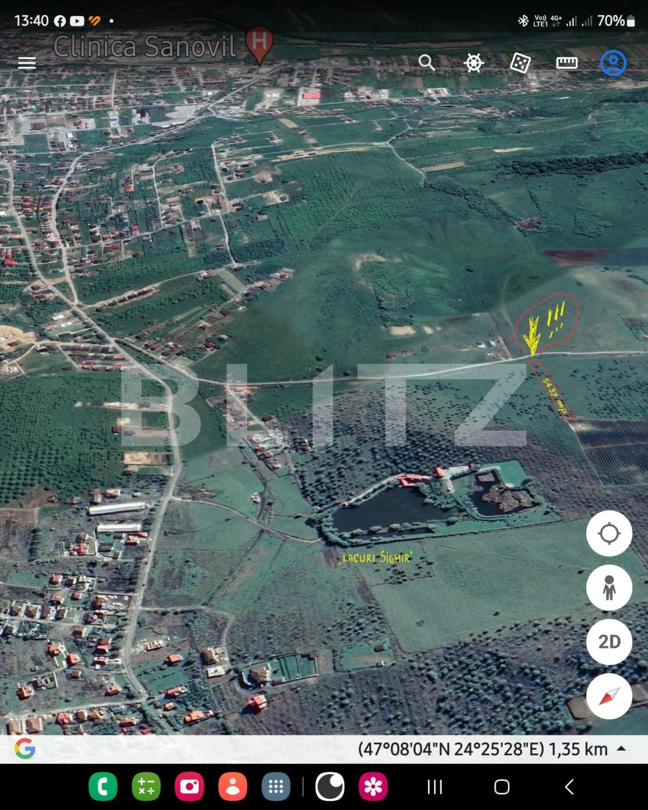 Teren de vânzare Exterior Sud - 124683TV | BLITZ Bistriţa | Poza2