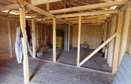 Casuta de vacanta  50mp, teren 1400mp, zona Jelna