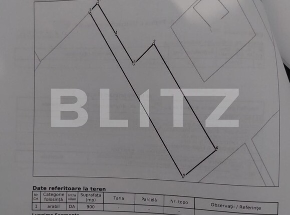 Teren de vânzare Centura - 126399TV | BLITZ Bistriţa | Poza2
