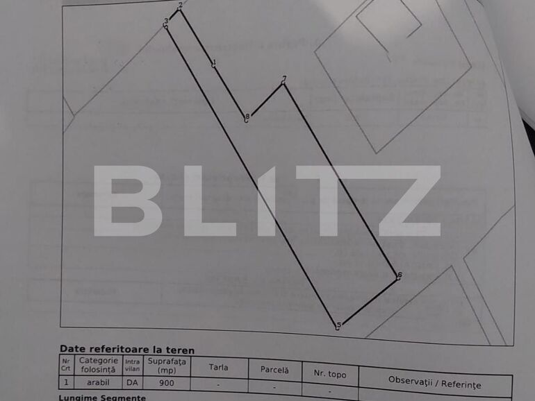 Teren de vânzare Centura - 126399TV | BLITZ Bistriţa | Poza1