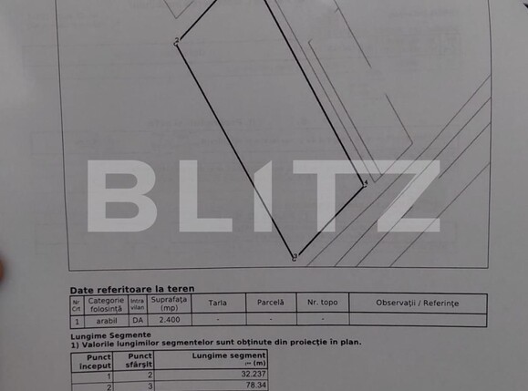 Teren de vânzare Centura - 126408TV | BLITZ Bistriţa | Poza2