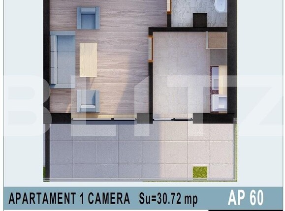 Garsonieră de vânzare Calea Moldovei - 131612AV | BLITZ Bistriţa | Poza1