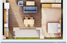 Apartament 2 camere, 47mp utili - Calea Moldovei!