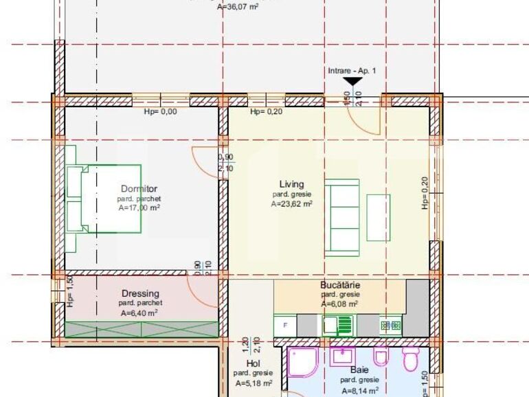 Apartament de vânzare 2 camere Sud-Est - 131959AV | BLITZ Bistriţa | Poza1