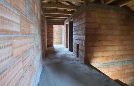 Casa la rosu, 240mp utili, 5 ari de teren, toate utilitatile