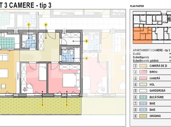 Apartament de vânzare 3 camere Calea Moldovei - 132290AV | BLITZ Bistriţa | Poza1