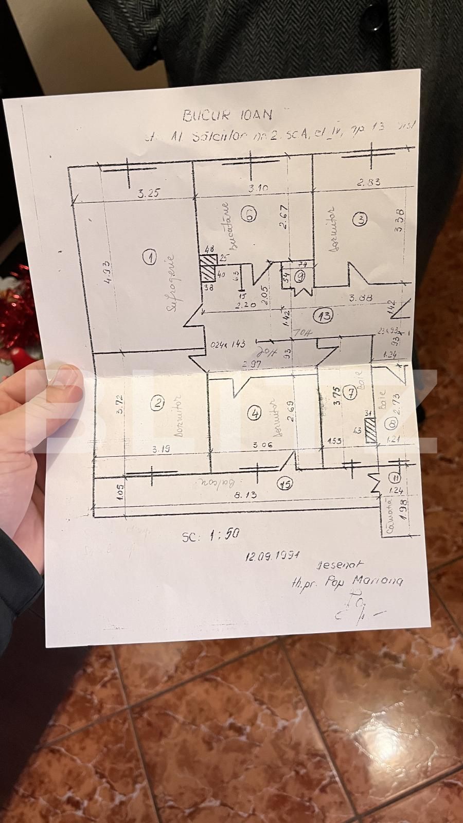Apartament deosebit de spațios cu 4 camere, zona Sud 