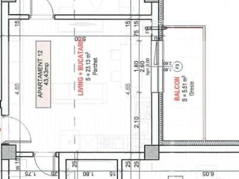 Apartament de vânzare 2 camere Centura - 135656AV | BLITZ Bistriţa | Poza1