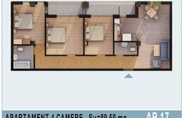 Apartament de 4 camere, 89mp utili, bloc nou