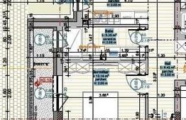 Apartament de 3 camere, 72,3 mp, Calea Moldovei, bloc nou