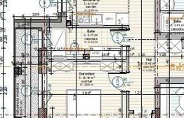 Apartament de 3 camere, 72,3 mp utili, Calea Moldovei, bloc nou