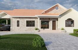 Casa pe un nivel, 120mp utili, 5 ari de teren