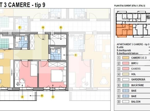 Apartament de vânzare 3 camere Calea Moldovei - 143563AV | BLITZ Bistriţa | Poza1