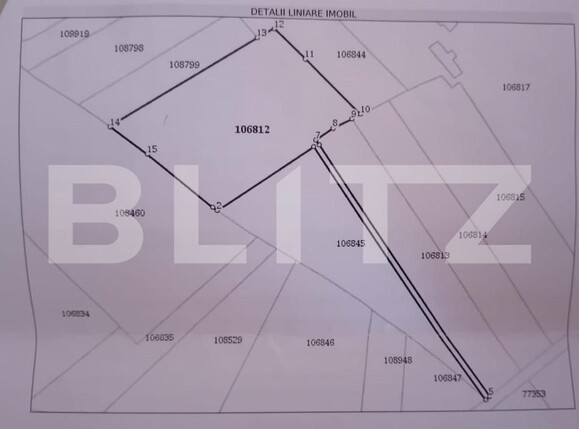 Teren de vânzare Exterior Est - 143591TV | BLITZ Bistriţa | Poza3