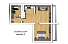 Apartament cu 2 camere, 69 mp, balcon, zona de Centura 