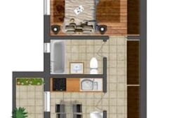 Apartament de 2 camere finisat, 48,5 mp, bloc nou, Independentei