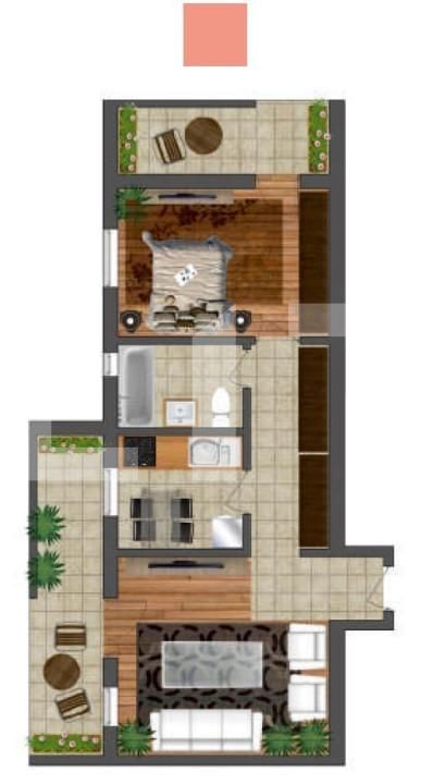 Apartament de vânzare 2 camere Independenței - 147113AV | BLITZ Bistriţa | Poza8