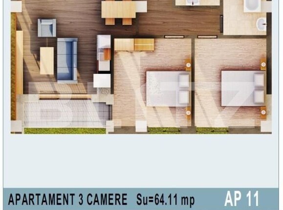 Apartament de vânzare 3 camere Calea Moldovei - 147454AV | BLITZ Bistriţa | Poza1