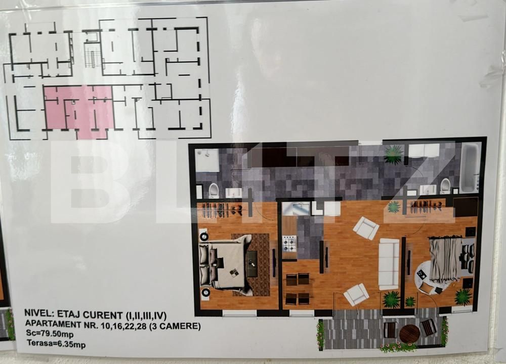 Apartament de vânzare 3 camere Centura - 147467AV | BLITZ Bistriţa | Poza9