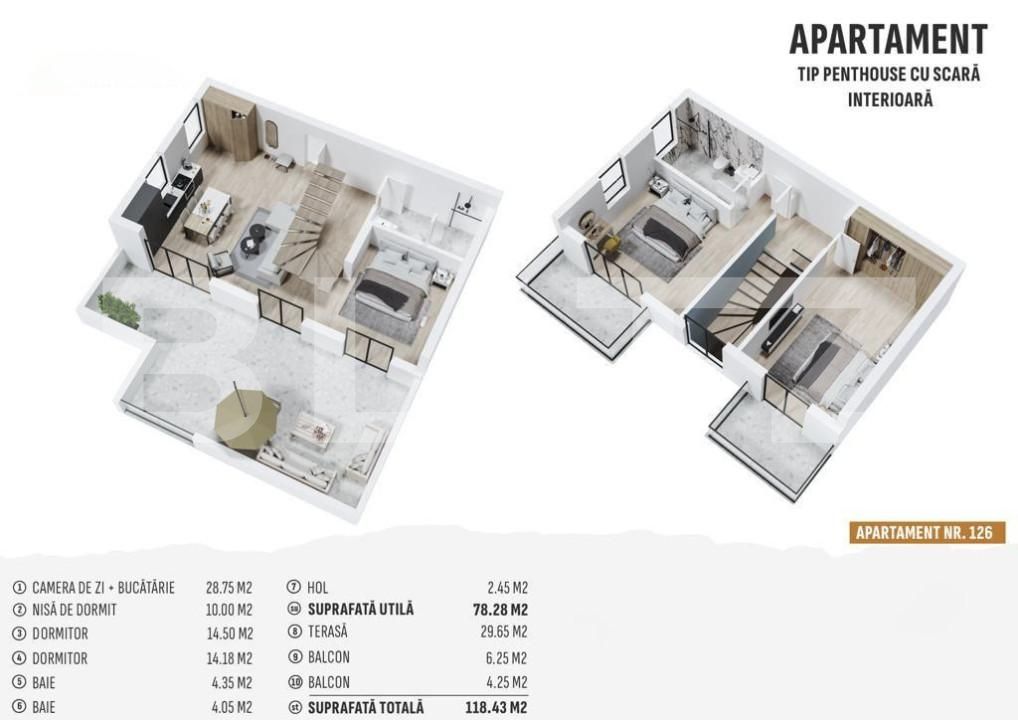 Apartament de vânzare 4 camere Centura - 147622AV | BLITZ Bistriţa | Poza1