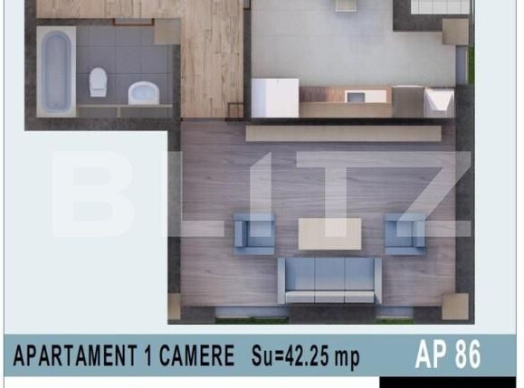 Garsonieră de vânzare Calea Moldovei - 147640AV | BLITZ Bistriţa | Poza1