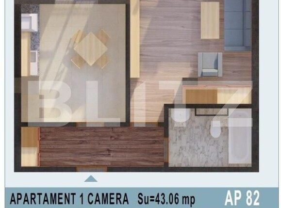 Garsonieră de vânzare Calea Moldovei - 147642AV | BLITZ Bistriţa | Poza1