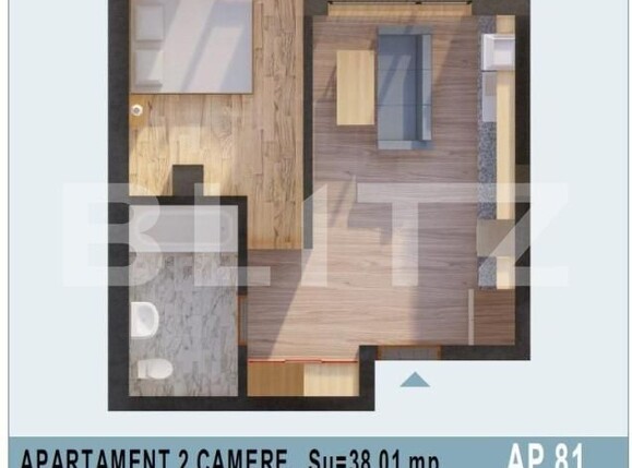 Apartament de vânzare 2 camere Calea Moldovei - 147643AV | BLITZ Bistriţa | Poza2