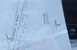 Teren extravilan 4300mp ,zona Tarpiului