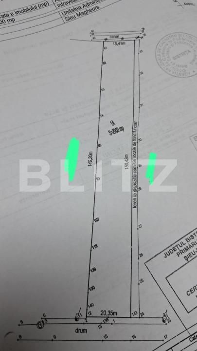 Teren de vânzare Exterior Sud - 148630TV | BLITZ Bistriţa | Poza1