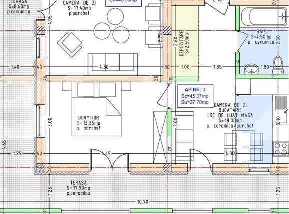 Apartament de vânzare 2 camere Exterior Sud - 151315AV | BLITZ Bistriţa | Poza5