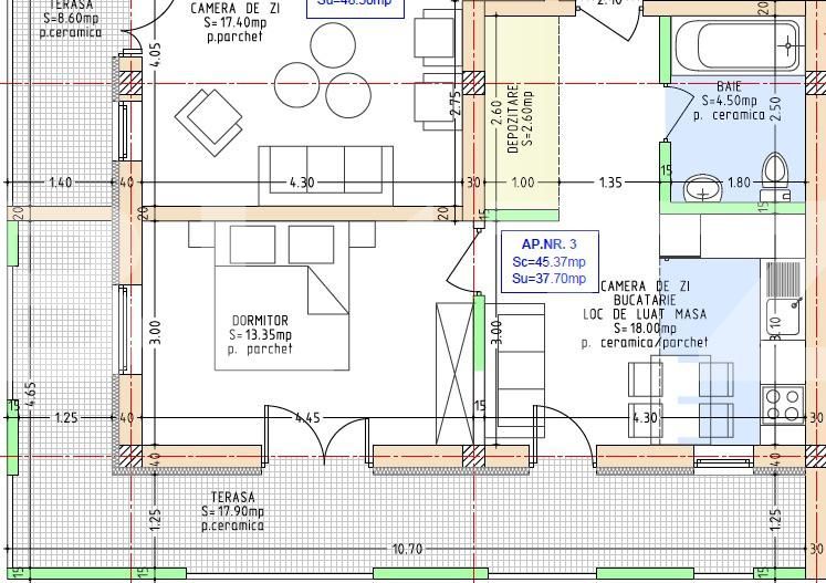 Apartament de vânzare 2 camere Exterior Sud - 151315AV | BLITZ Bistriţa | Poza5