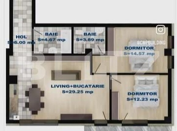 Apartament de vânzare 3 camere Centura - 153273AV | BLITZ Bistriţa | Poza11