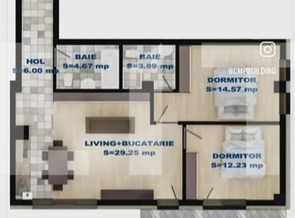 Apartament de vânzare 3 camere Centura - 153283AV | BLITZ Bistriţa | Poza11