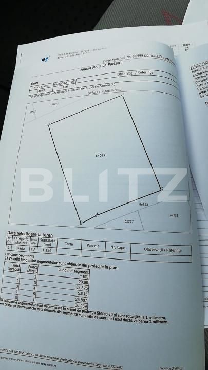 Teren de vânzare Nord-Est - 153972TV | BLITZ Bistriţa | Poza1