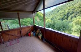 Casa/Cabana de vacanta 108 mp+teren 2,75 hectare+1 hectar padure,zona Nasaudului