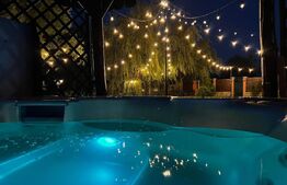 Casa superba de vacanta cu lac de pesti, in comuna Livezile