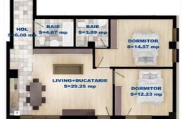 Apartament 3 camere | Bloc nou 2025 | Lift | Parcare subterană