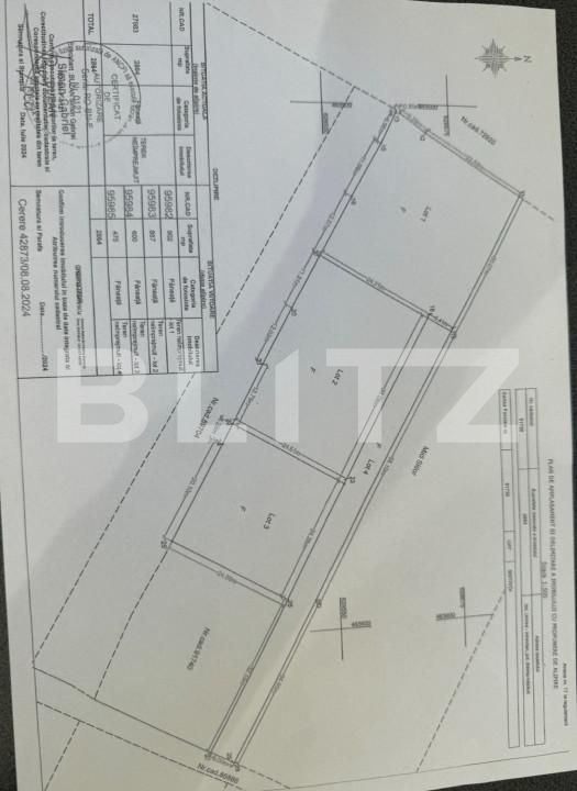 Teren de vânzare Unirea - 159884TV | BLITZ Bistriţa | Poza1