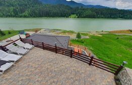 Cabana cu accesc la lac, 1400mp teren Colibita