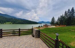 Cabana cu accesc la lac, 1400mp teren Colibita