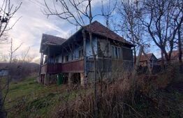 Casa batraneasca, 55mp utili, 27 ari + 1ha teren agricol, zona Brateni