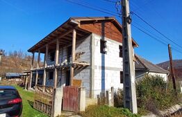 Casa + 20 arii  teren, distanta  30 km de Bistrita